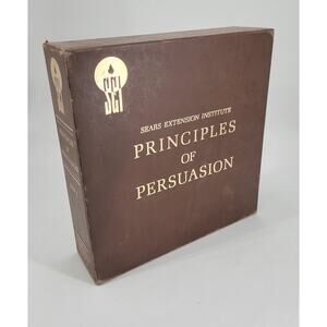 Sears Memorabilia Principals of Persuasion Student Training Materials 1968